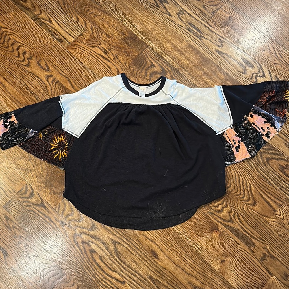 Free People multi color shirt
